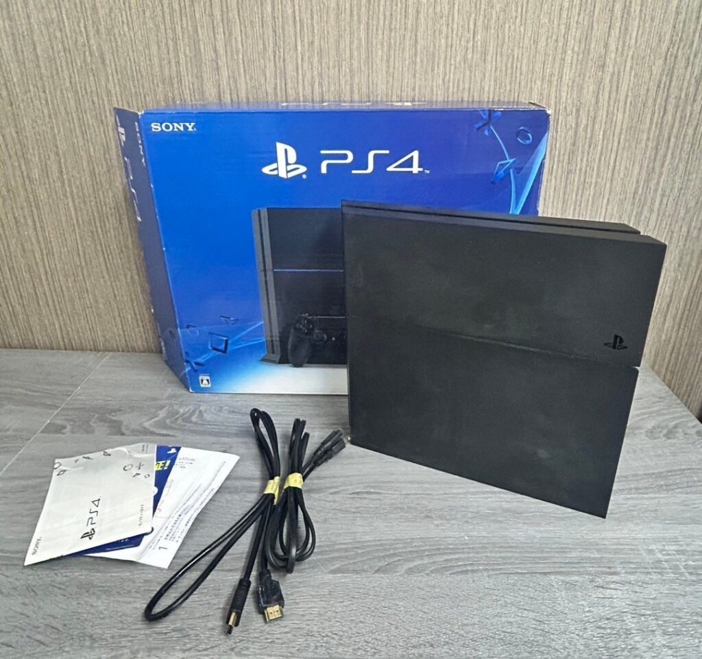 SONY ソニー PlayStation4 プレステ4 CUH-1200A 本体 ブラック 箱、コード、説明書付き