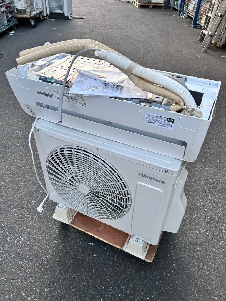 Hisense ハイセンス HA-S22F-W ルームエアコン リモコン付き 説明書付き 2023年製