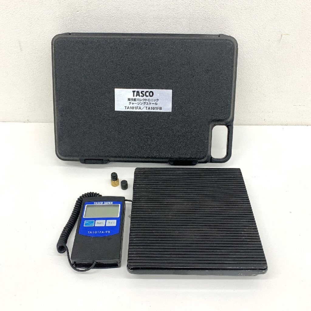 TASCO タスコ TA101FA / TA101FB 高性能エレクトロニック チャージングスケール 冷媒充填計量器 通電確認済み