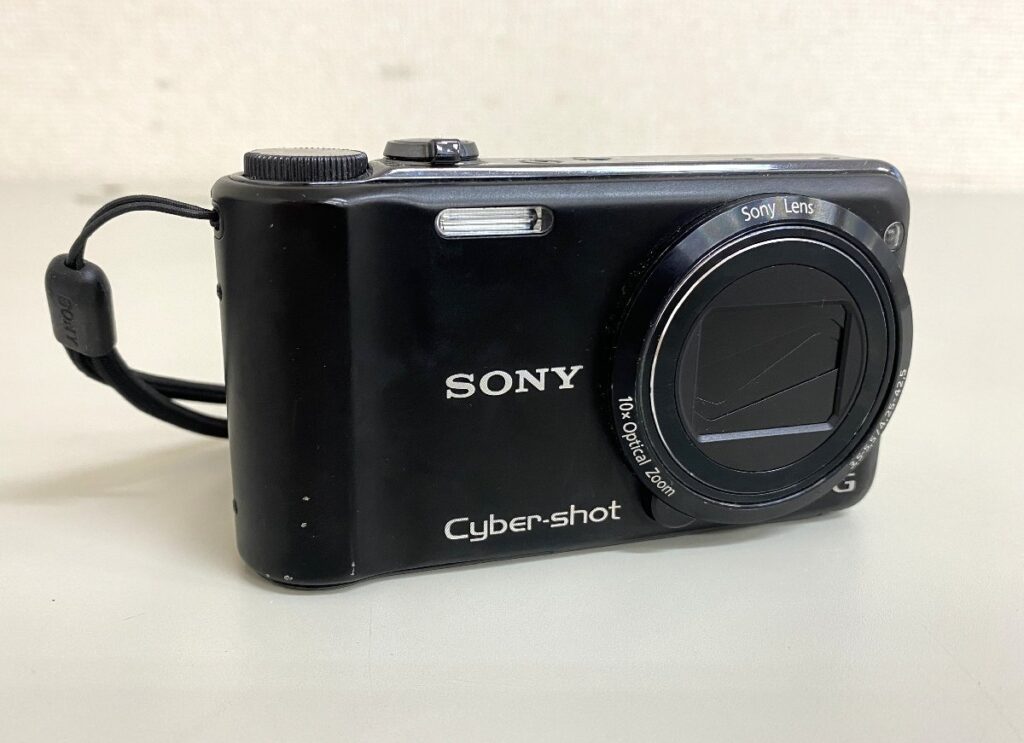 SONY ソニー Cyber-Shot サイバーショット DSC-HX5V ブラック デジタルカメラ デジカメ 予備バッテリー付き