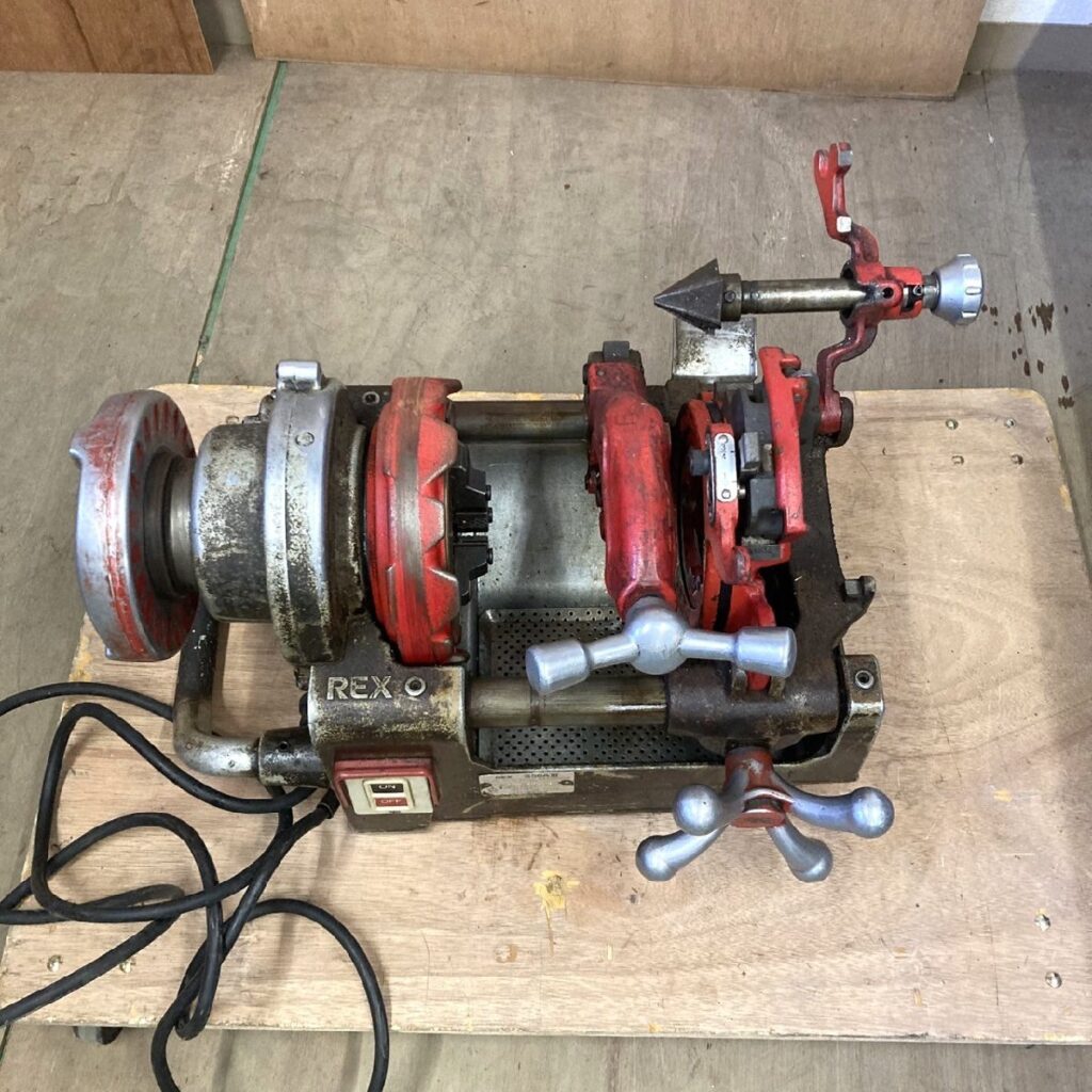 REX S50AⅢ レッキス ねじ切り機 パイプマシン