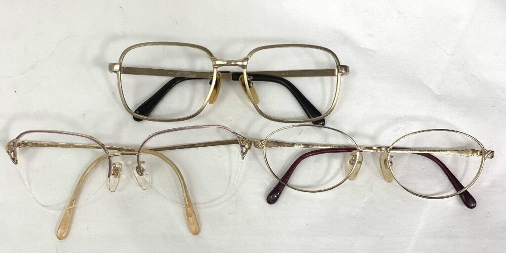 NIKON ニコン メガネフレーム 眼鏡 フレームのみ ３個まとめて 現状品