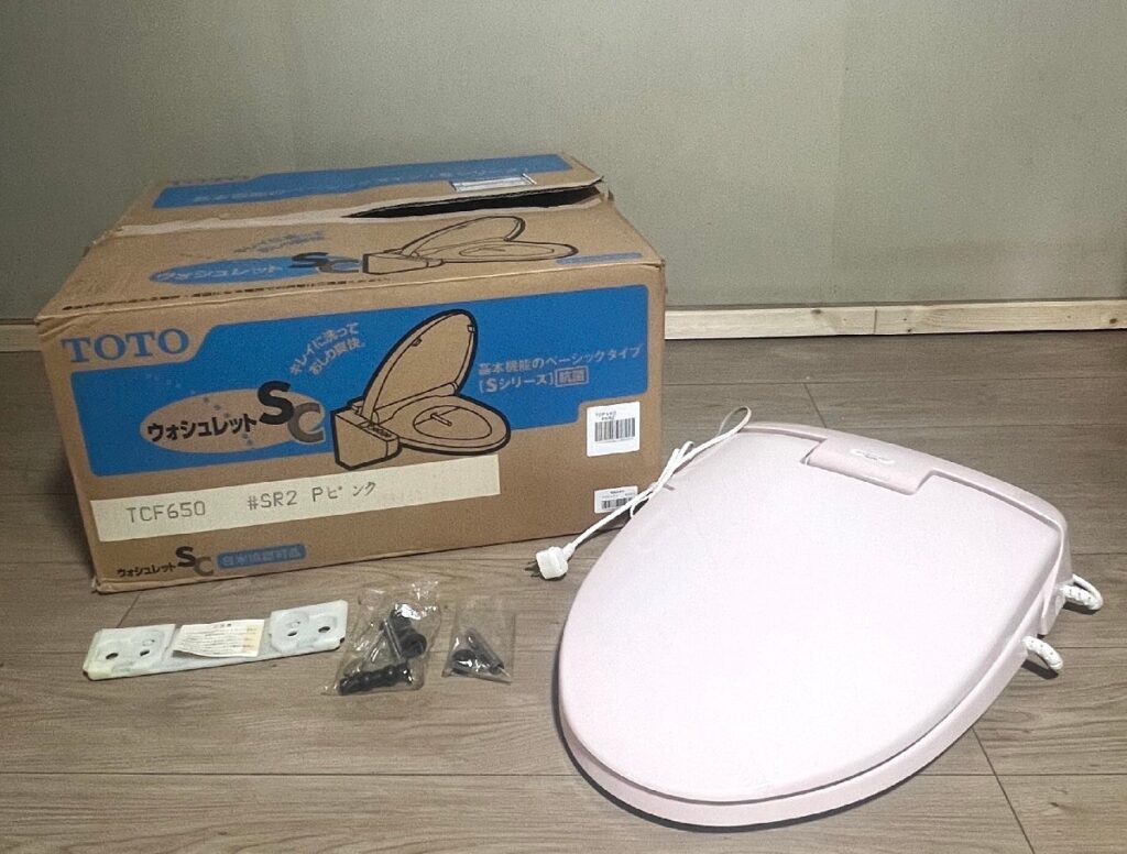 TOTO トートー warmlet ウォームレットS TCF107 温水洗浄便座 ピンク