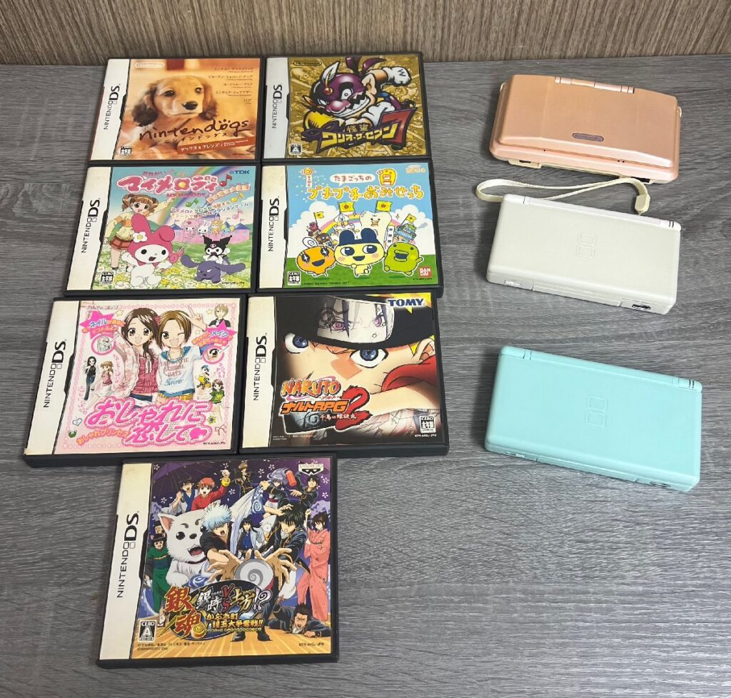 任天堂 Nintendo DS Lite USG-001 DS NTR-001 DSカセット たまごっち、ニンテンドックスなど