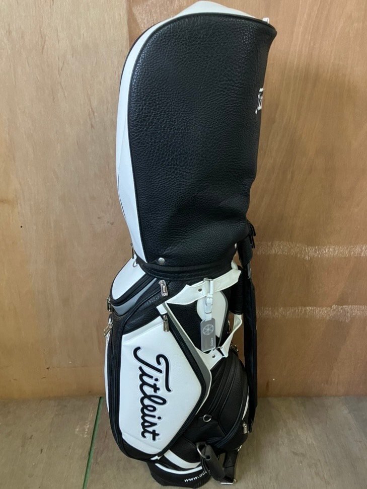TITLEIST タイトリスト ゴルフバッグ キャディバック ゴルフ用品 ブラック ホワイト