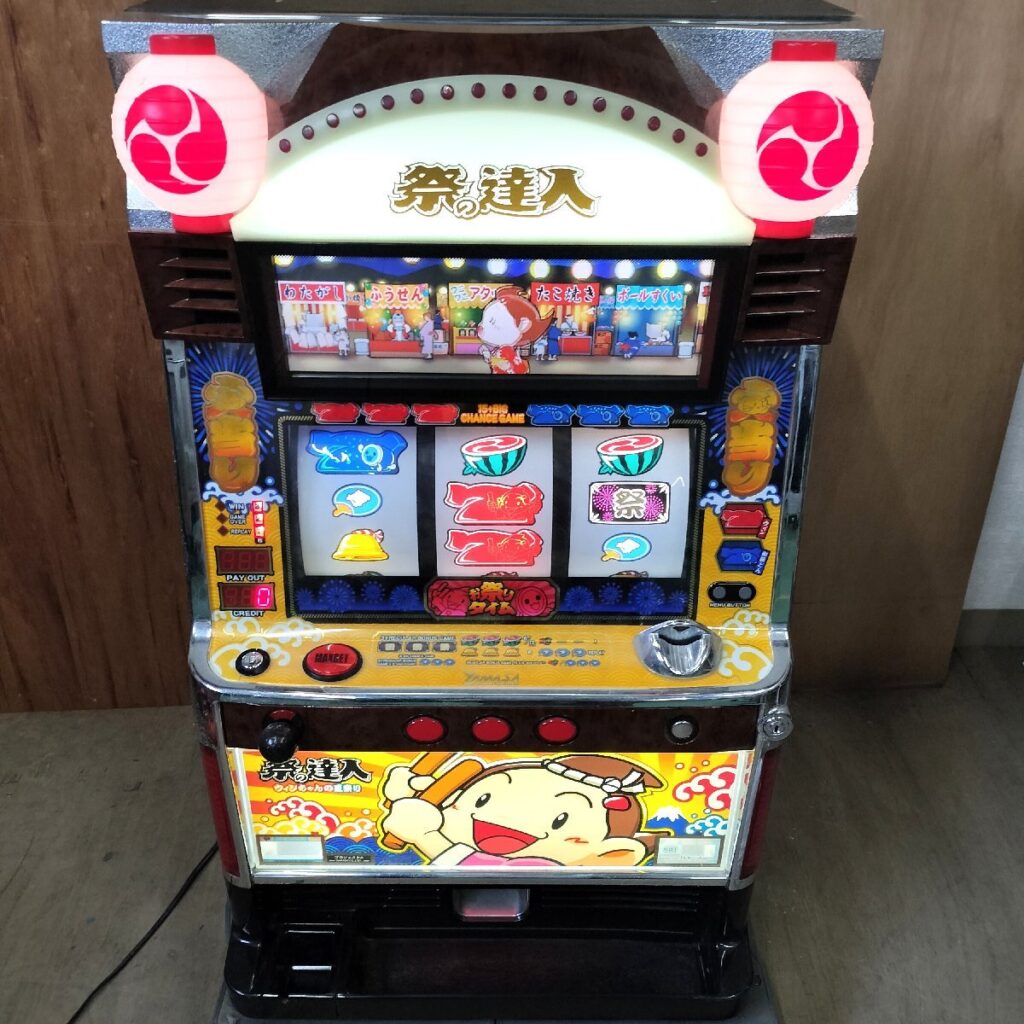 YAMASA 山佐 祭の達人 パチスロ実機 スロット メダル機