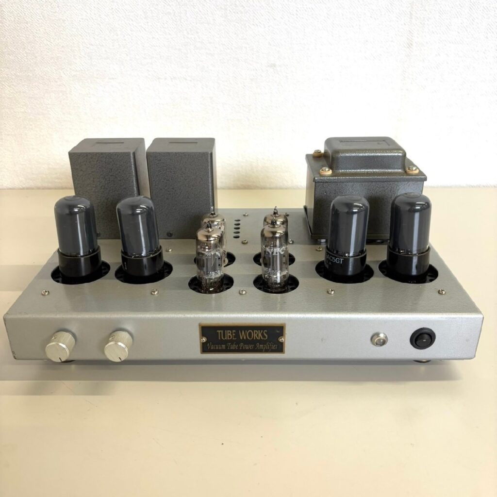 自作真空管アンプ HYTRON 6AC5GT 4本 NEC 6AW8A 600 2本 TUNG-SOL JTL-5687 2本