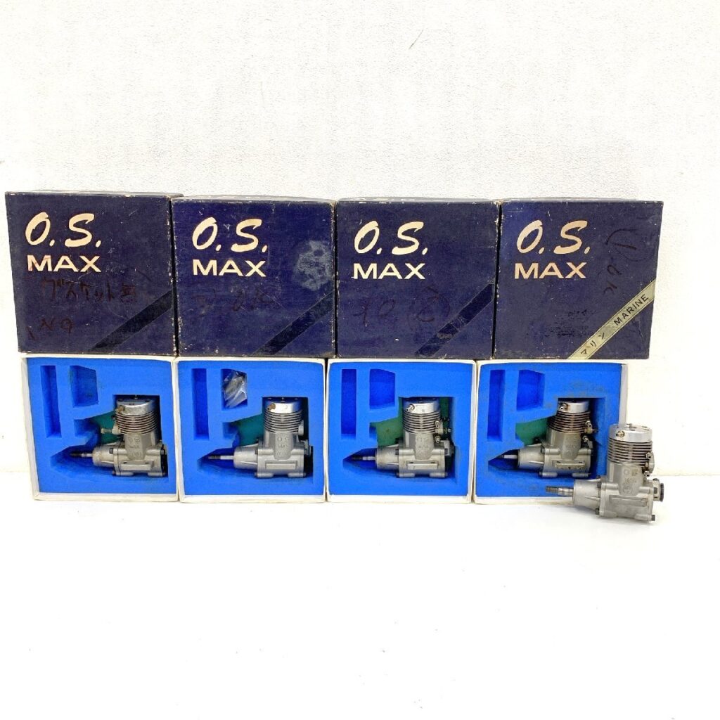 ラジコン エンジン パーツ まとめ売り 5点 O.S. MAX 61V VR-M 箱付きあり