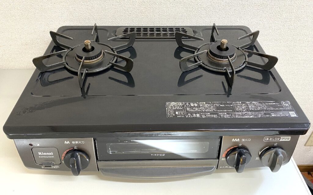 Rinnai リンナイ KSR562BKR LPガス用 2021年製 ガスコンロ ガステーブル 動作未確認