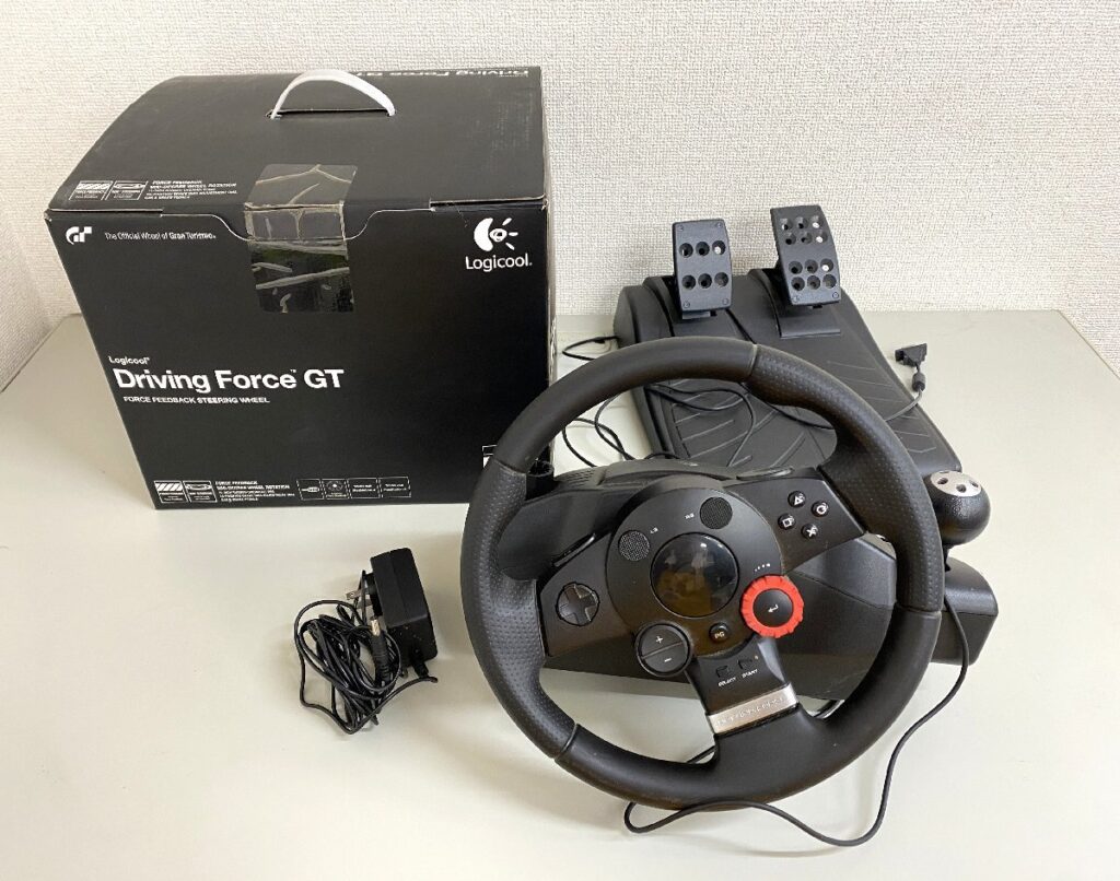 Logicool ロジクール DRIVING FORCE ドライビングフォースGT LPRC-14500 簡易動作確認済み ハンコン