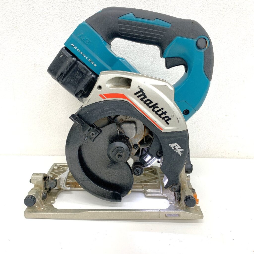 makita マキタ 125ｍｍ 充電式マルノコ 本体のみ HS474D 18V 簡易動作確認済み 電動工具