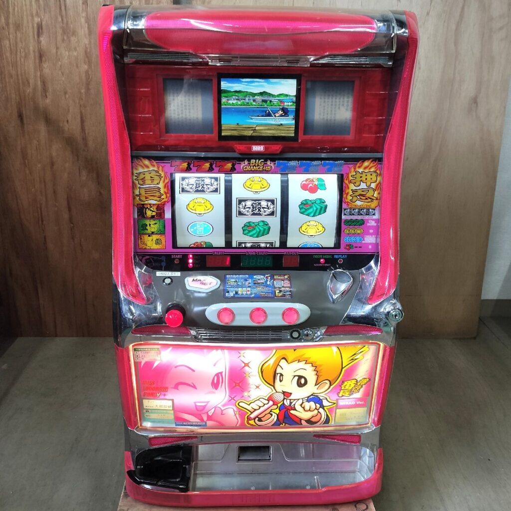 大都技研 DAITO 押忍!番長 伝説の男 パチスロ実機 スロット台 操 MISAO Ver.