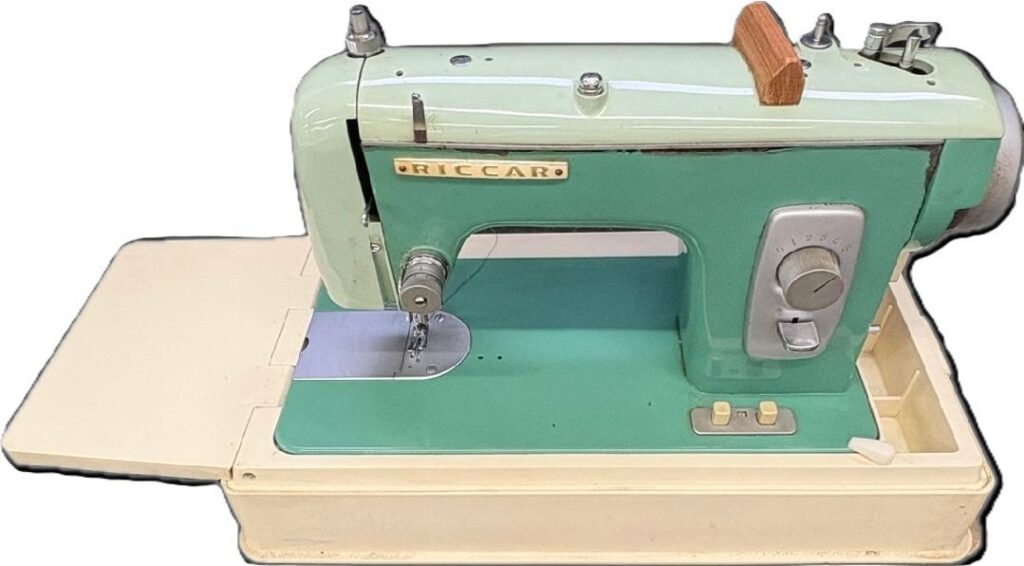 RICCAR ミシン RW-6E リッカー ハンドクラフト ペールグリーン gi4-55