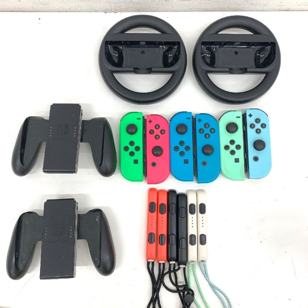 Nintendo Switch 任天堂 ニンテンドースイッチ Joy-Con ジョイコン まとめ 6点 HAC-015/HAC-016 他コントローラー